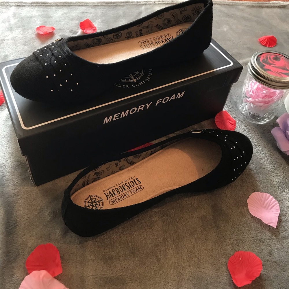 Harborsides Memory Foam Flats